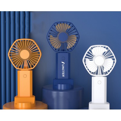 Mini Handheld Fan, Portable Fan USB Desk Fan Small Personal Hand Fan W/3 Speed