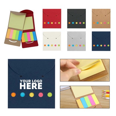 Kraft Combination Sticky Notes