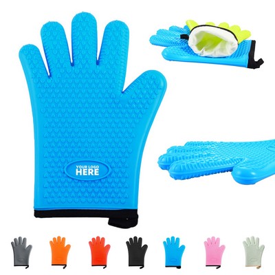 Heat Resistant Silicone Grilling Glove