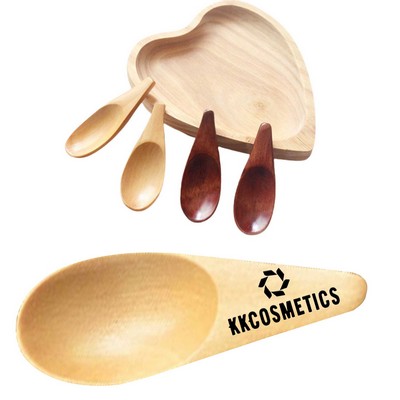 Mini Wooden Spoon W/ Short Handle