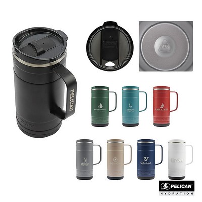 Pelican Ridge 18 oz. Recycled Double Wall Stainless Steel Mug