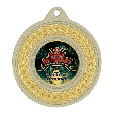 Paragon Medal - Holder Medal - Bright Gold/Matte Silver, Award Trophy, "