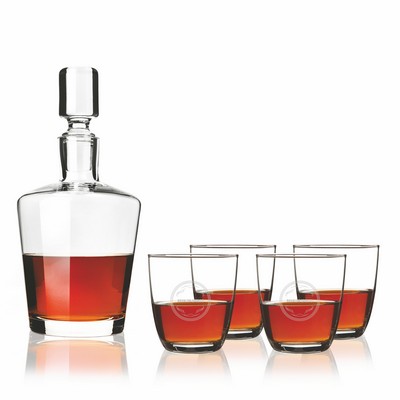 Liquor Decanter Gift Set by True