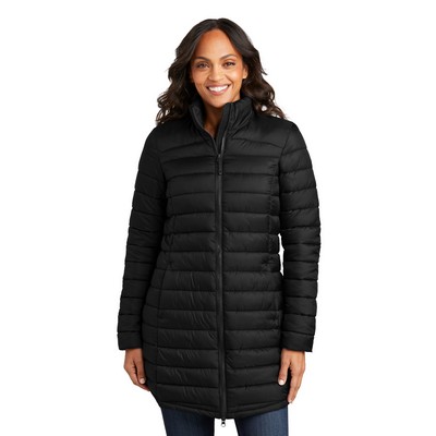 Port Authority® Ladies Horizon Puffy Long Jacket