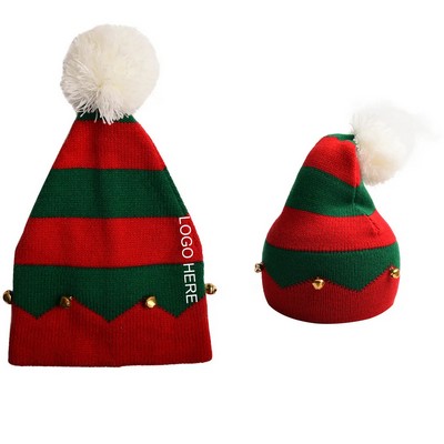 Christmas Knitted Elf Hat