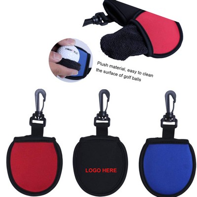 Golf Ball Cleaner Pouch