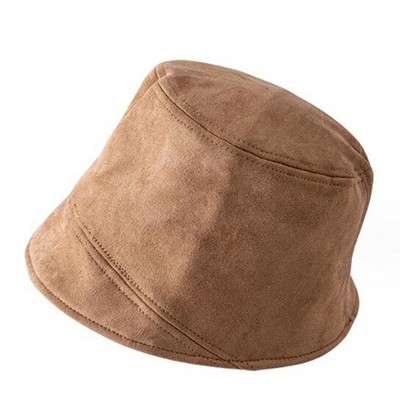 Versatile Buckskin Velvet Fisherman Hat