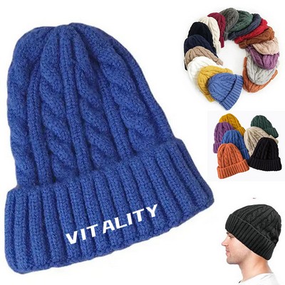 Cable Knit Beanie