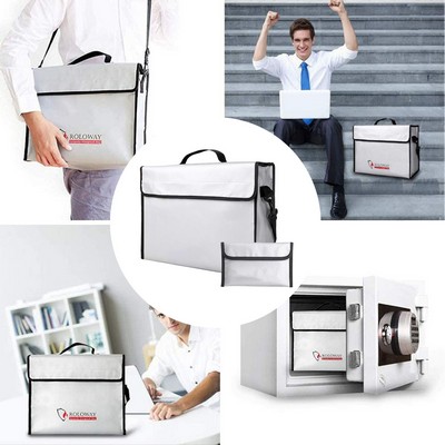 Fireproof Document Bag - Secure Essentials Protection