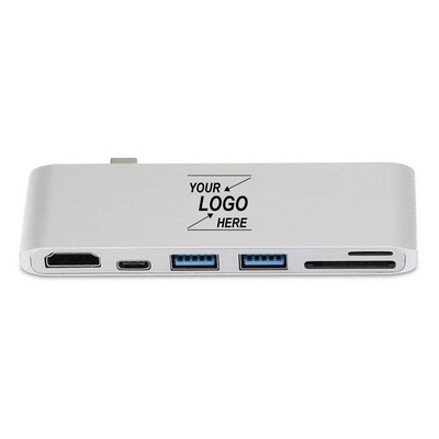 USB-C 6-Port Multiport Hub Adapter