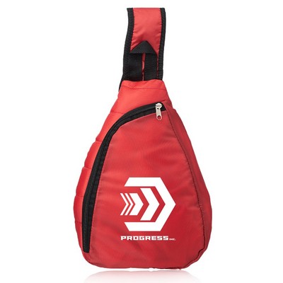 Economic Sling Backpack (1 Color Imprint)