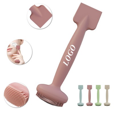 Double Head Slicone Mask Brush