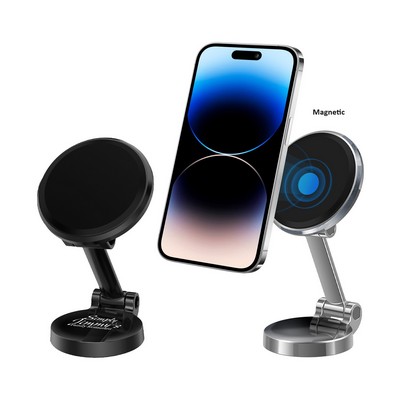 Foldable Magnetic Car Dashboard Phone Stand