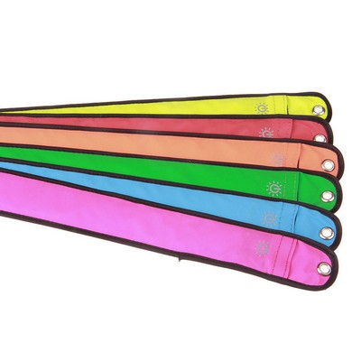 LED Flashing Glow Slap Bracelets