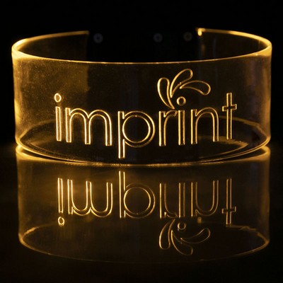 Custom Laser Engraved LED Magnetic Wristband Bracelet