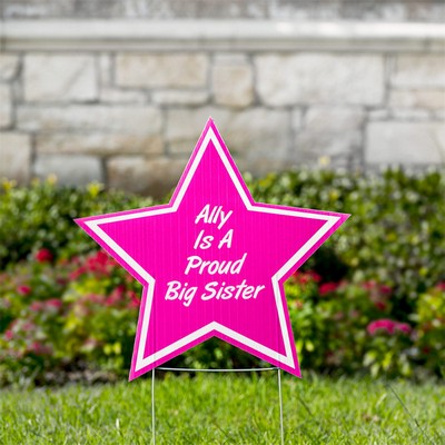 Star Yard Signs