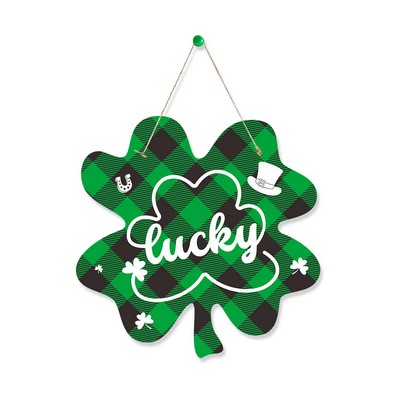 St Patrick's Day Eco-Friendly Multi Shapes Decorative Welcome Paper Door Sign (Low MOQ)