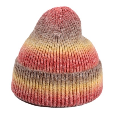 Gradient Winter Womens Beanie Hat