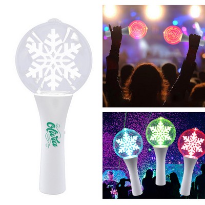 Custom Logo LED Acrylic Glowing Ball Light Stick