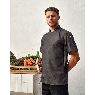 Chef's "Zip Close" Short Sleeve Coat