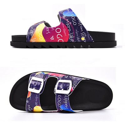 Unisex Flat Slide Sandals