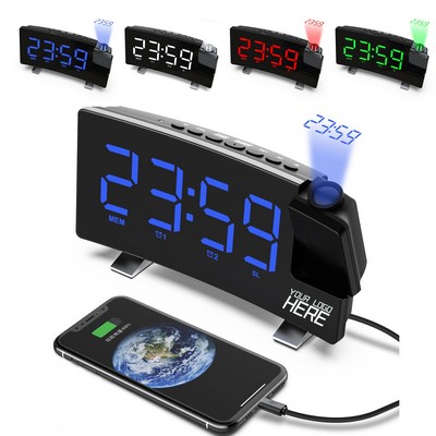 Digital Projection Alarm Clock