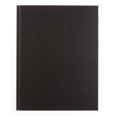 Ashlin® Designer Midnight Black NotebookA19 Blueline Journal w/Hard Cover