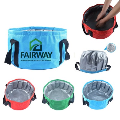 12.09 Inch Diameter Outdoor Foldable Bucket