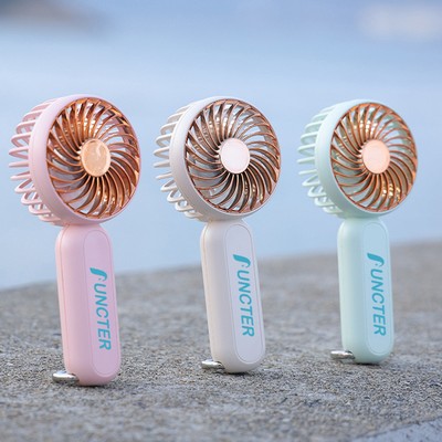 Mini Portable Fan Pocket Fan with Carabiner