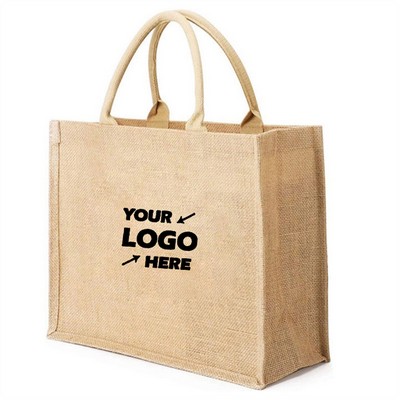 Natural Jute Grocery Tote