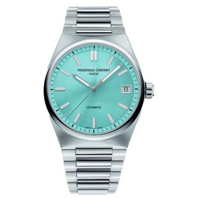 Frederique Constant® Ladies' Highlife Automatic Stainless Steel Bracelet Watch w/Light Blue Dial