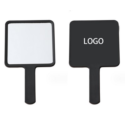 Mini square makeup mirror