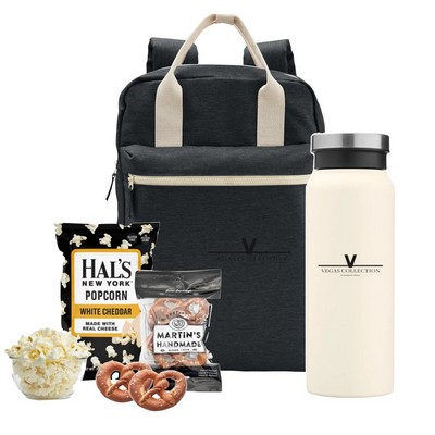 Employee Backpack, Bottle and Snack Bundle