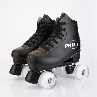 Retro Quad Design Roller Skates