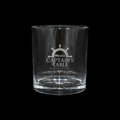 10 oz. Rocks Glass, Laser Standard