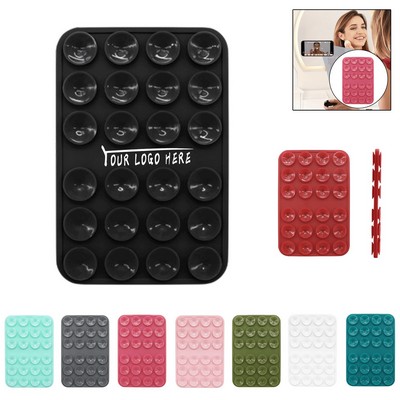 Silicone Phone Accessory with Double-Sided Suction Cup