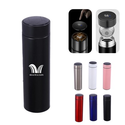 Stainless Steel Led Temperature Display Thermos Cup