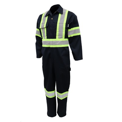 Hi-Viz Lined Coverall