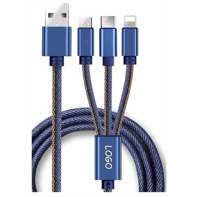 3-in-1 USB Charging Cable