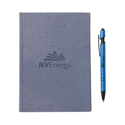 Tree Free Journal/Austen Pen Gift Set - Blue