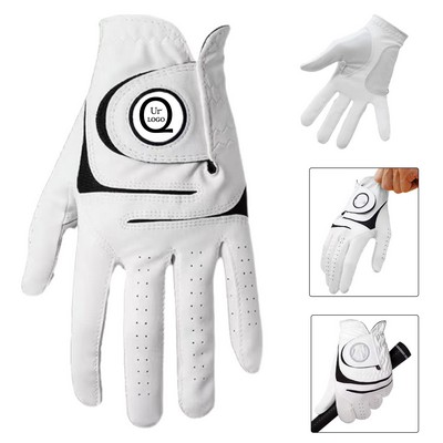 Leather Golf Gloves Mens