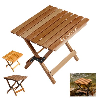 Foldable Fishing Wood Stool