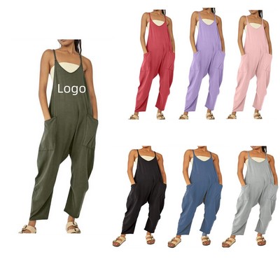 Sleeveless Jumpsuits