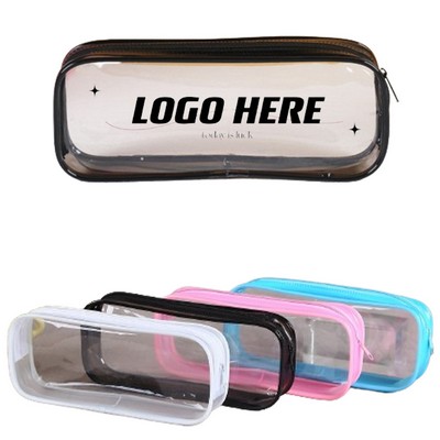 Pvc Zipper Pencil Bag