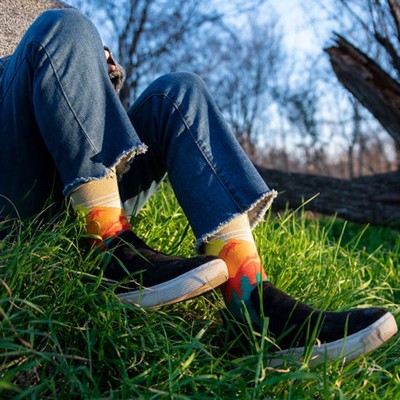 Mid Calf Summer Socks - Breezy Comfort for Hot Weather - American Made