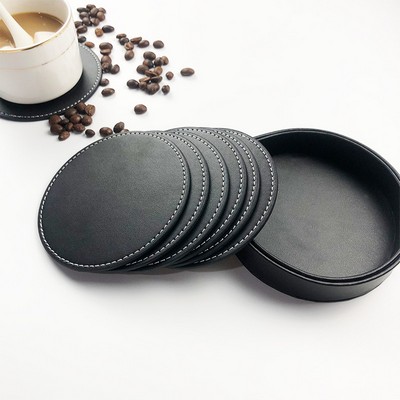 Customized PU Leather Insulated Coaster