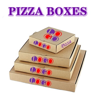 Thickened Kraft Corrugated Pizza Boxes