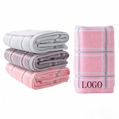 All-Over Checked Towel