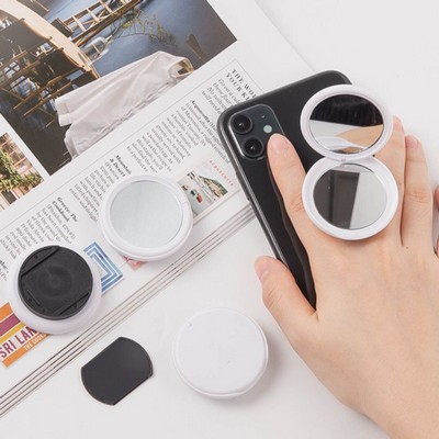 Folding Mobile Phone Socket Stand with mirror