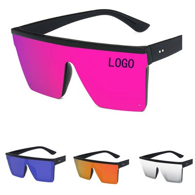 Flat Top Square Sunglasses